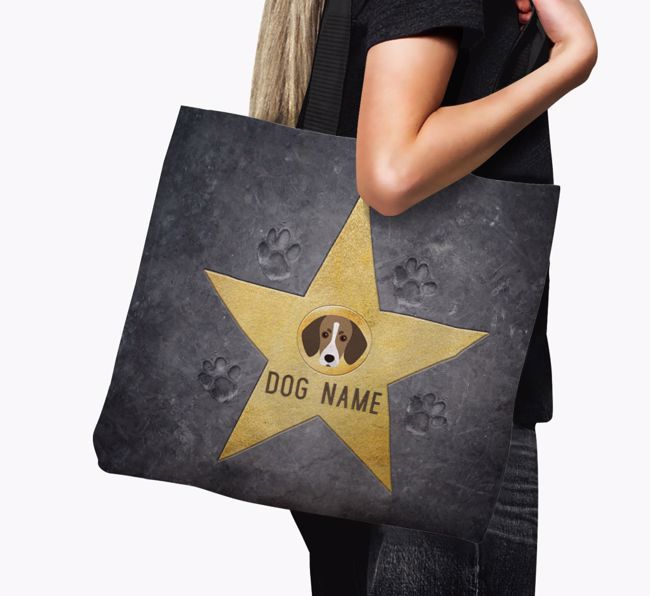 Personalised {dogsName} Star of Fame Canvas Bag